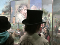 Rein Pol ( 60) exposeert met alle hoogtepunten uit zijn oeuvre. De variatie alleen al is fascinerend: van de bekende magistrale zelfportretten tot een stilleven met een simpel, vrolijk gekleurd taartje. De officiële opening was 12 december 2009.Thema van deze expositie is: tegenpolen. Met als middelpunt een imponerend groepsportret, de' pollegorie' ,waarop een groot aantal Noordelijke Realisten, bekenden en vrienden van Pol te zien zijn. Tevens gunt Rein Pol ons in zijn 'pollegorie' een verontrustende blik in de toekomst... Te zien in museum De Buitenplaats in Eelde. 
Herman Tulp is ook te vinden op de pollegorie( maar dan moet de toeschouwer zeer goed speuren) 