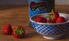 Still life with strawberries 