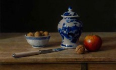 Still life with walnuts