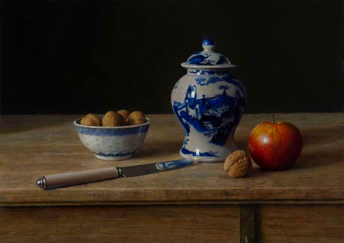 Still life with walnuts