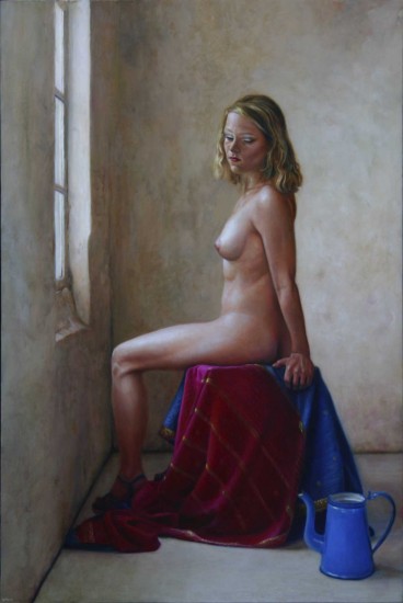 Nude at a window