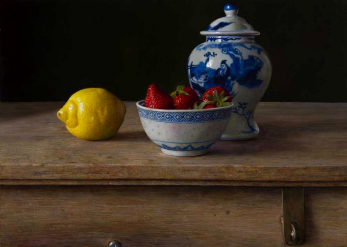 Still life with lemon