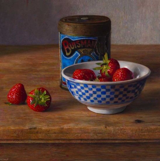 Still life with strawberries 