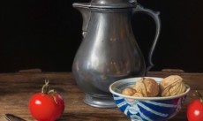 Still life with tomatoes