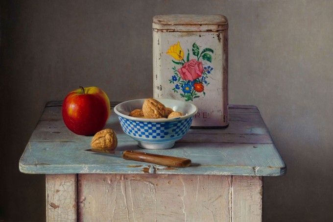 Still life with walnuts