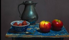 Tin can and apples 
