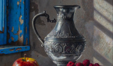 Frambozen in Franse tuinschuur