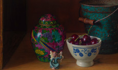 Engeltje en kersen / Angel and cherries