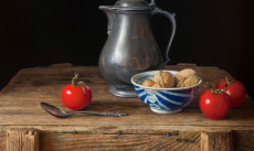 Stilleven met tomaten