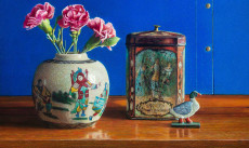 De blauwe kamer