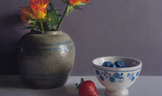 Stilleven met rozen